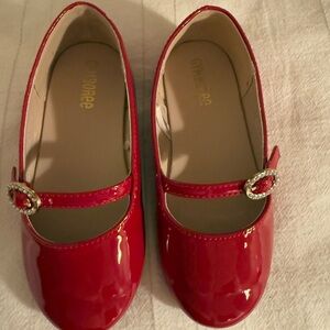 Gymboree Shiny Red Mary Jane Shoes